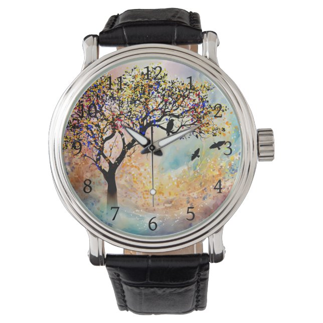 Majestic Tree Landscape 480 Watch (Front)