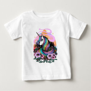 Majestic Unicorn Baby T-Shirt