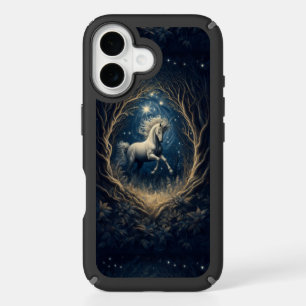 Majestic Unicorn in Enchanted Forest iPhone 16 Case