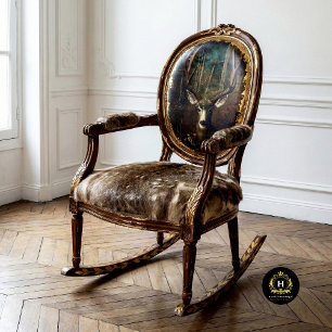 Majestic Vintage Deer Forest Decoupage Furniture Tissue Paper