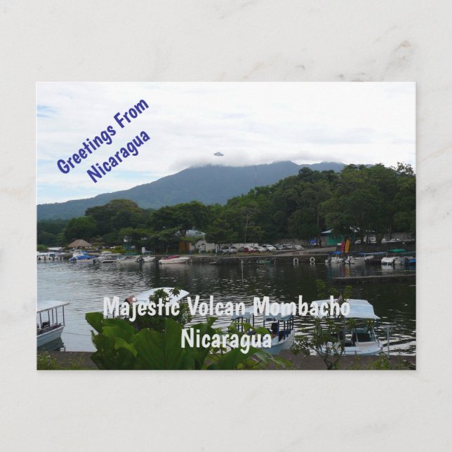 Majestic Volcan Mombacho – Granada, Nicaragua Postcard (Front)