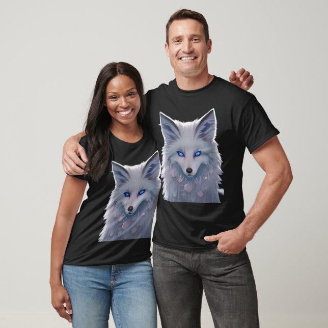 majestic white fox  T-Shirt (Unisex)