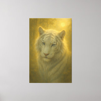 Majestic White Tiger – Fine Art Print