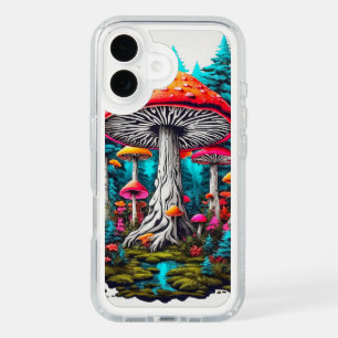 Majestic Wild Forest Mushrooms iPhone 16 Case