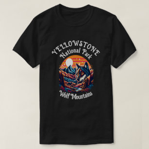 Majestic Wolf in Mountainous Terrain T-Shirt