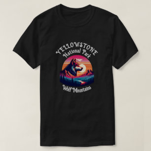 Majestic Wolf Roaming at Sunset T-Shirt