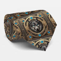 Majestic Wolf Tie | Masculine Men's Fashion