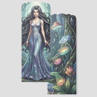 Majestic woman with silver dress bookmarks