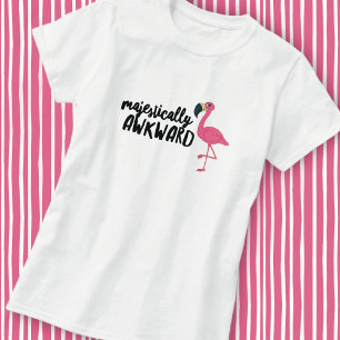 Majestically Awkward Flamingo T-Shirt