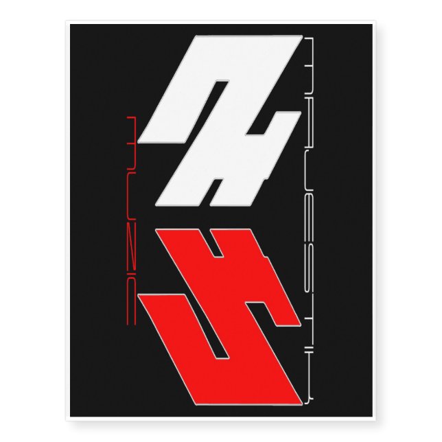 Majestik Muzic Temporary Tattoos (Front)