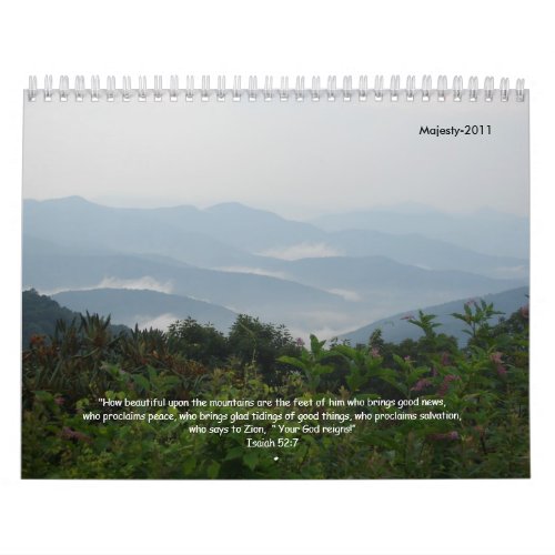 Majesty_2011 Calendar