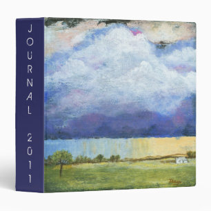 Majesty Abstract Art Landscape House Painting Binder