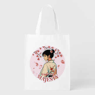 Majesty Anime Kimono Girl Cherry Blossom Tote