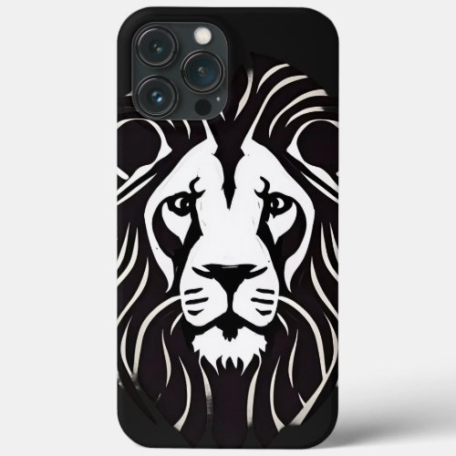 Majesty Lion Face _  iPhone 13 Pro Max Case