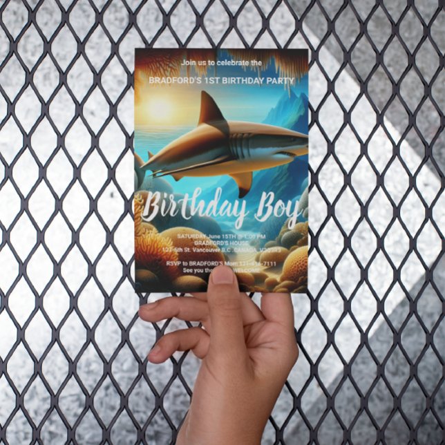 Majesty of the Deep Birthday invite (Creator Uploaded)