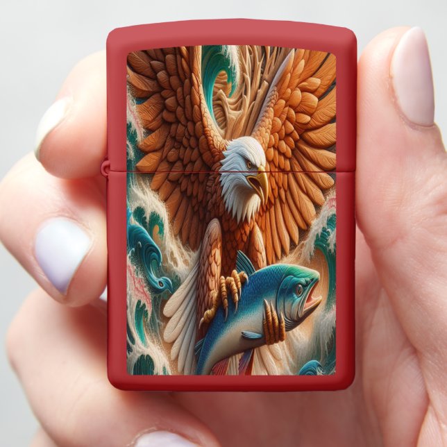 Majesty of the Hunter Zippo Lighter (In Hand)