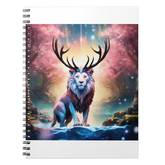 Majesty of the Lion: Journey of Light Notebook (Front)