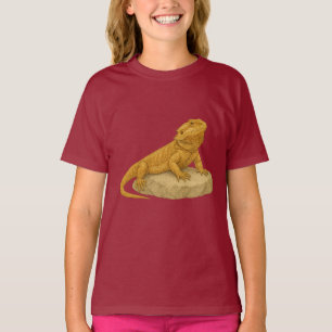 Majesty the Desert - The Bartagame on her throne T-Shirt