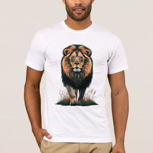 Majesty Vibrant Lion T_Shirt