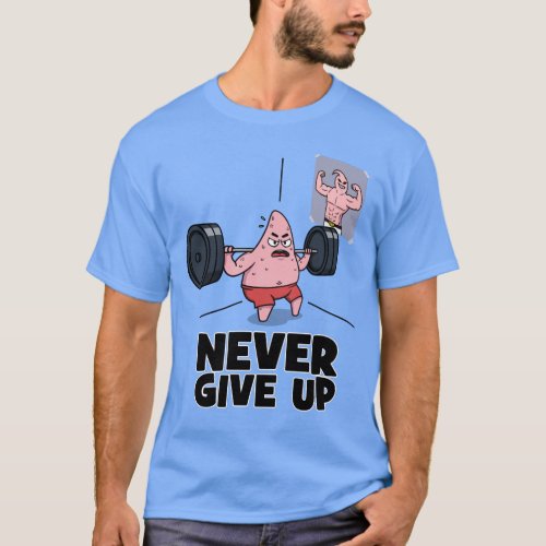 Majin Buu vs Patrick _ Funny Motivational Gym T_Sh T_Shirt