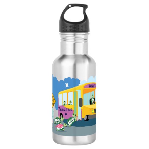 MaJk Turtle All aboard the snuggle bus  Stainless Steel Water Bottle