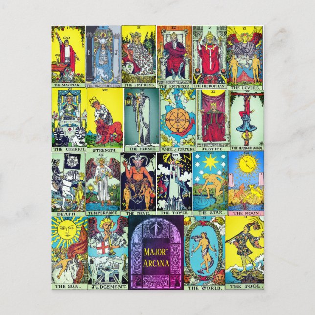 Major Arcana Tarot Card (Front)