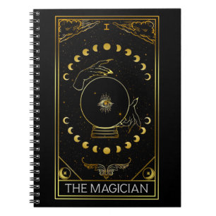 Major Arcana The Magician Tarot Card Notebook