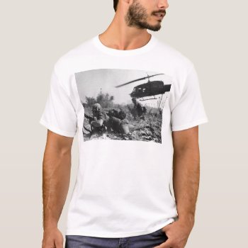 Major Crandall's Uh-1d Helicopter In Vietnam War T-shirt by allphotos at Zazzle