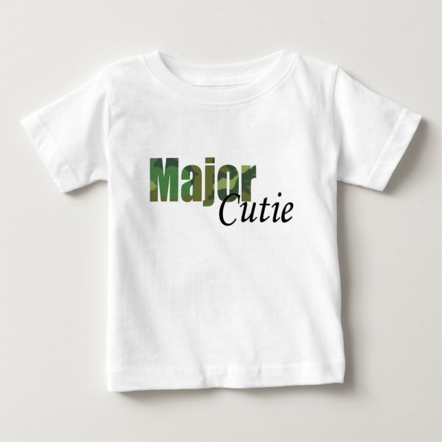 Major Cutie Baby T-Shirt (Front)