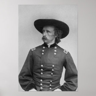 Major General George Armstrong Custer Poster