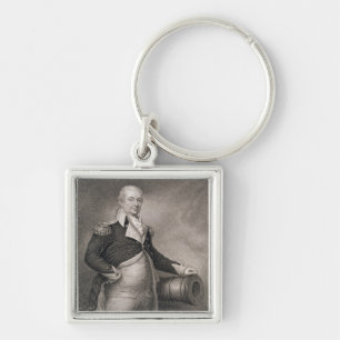 Major General Henry Knox (1750-1806) engraved by J Keychain