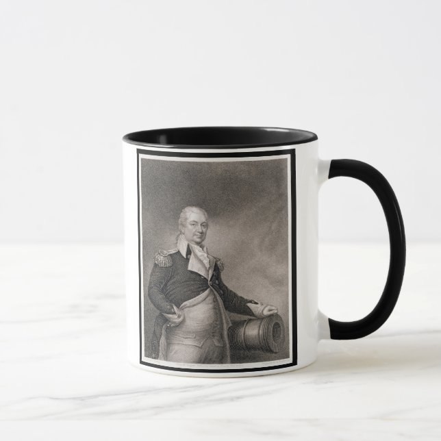 Major General Henry Knox (1750-1806) engraved by J Mug (Right)