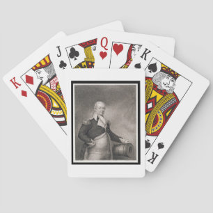 Major General Henry Knox (1750-1806) engraved by J Poker Cards
