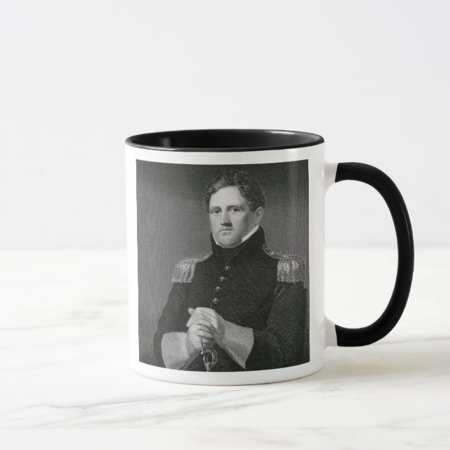 Major General Winfield Scott (1786-1866) engraved Mug (Right)