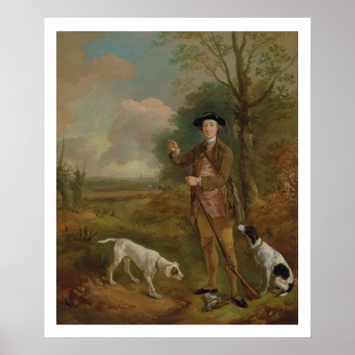 Major John Dade 1726_1811 of Tannington Suffolk Poster