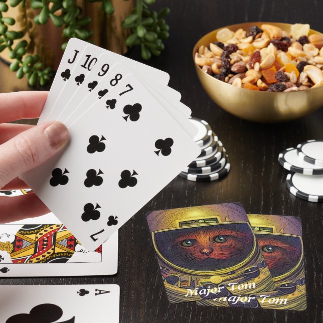 Major (Kitty)Tom: Poker Cards (In Situ)