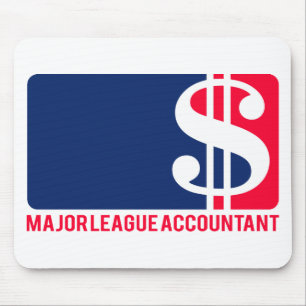 Major League Accountant Mouse Pad