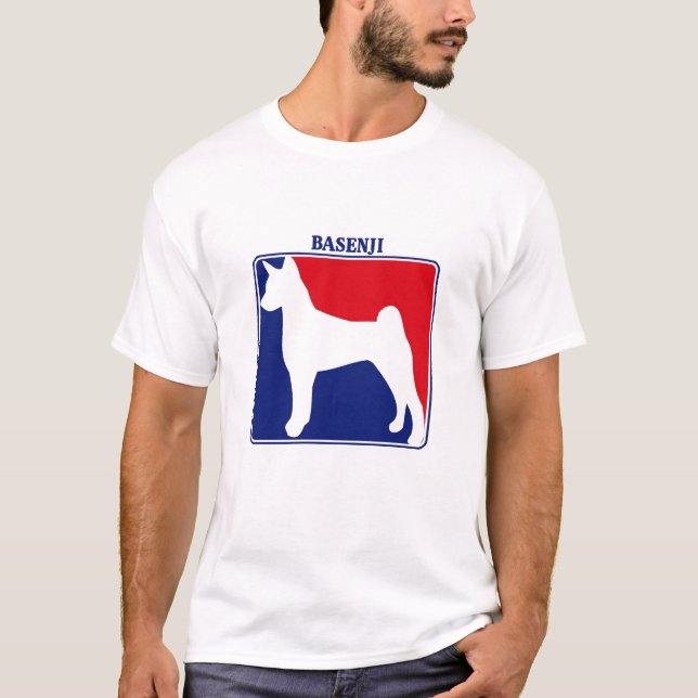 Major League Basenji t-shirt (Front)