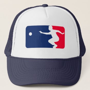 Major League Bocce Ball Trucker Hat by nasakom at Zazzle