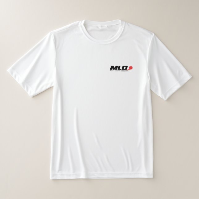 Major League Dodgeball (MLD) Practice Shirt (Laydown)
