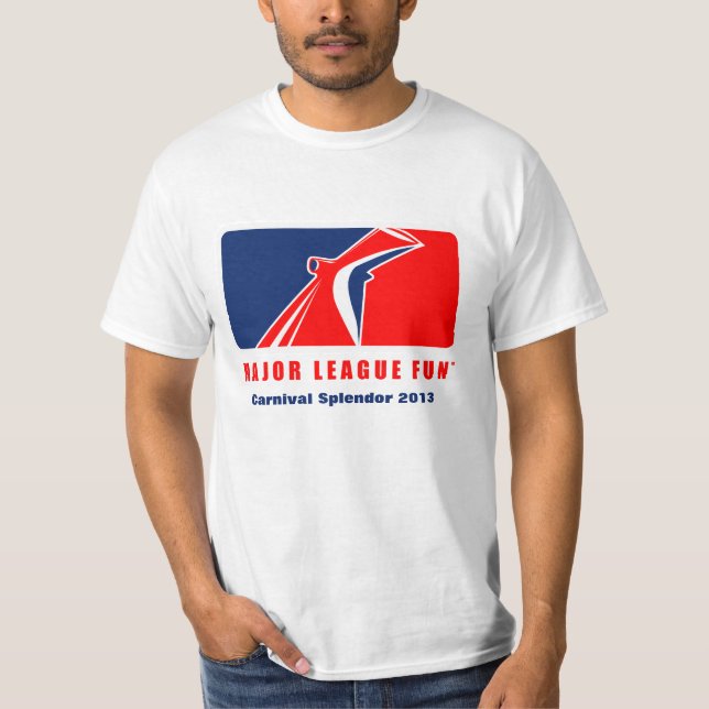 Major League Fun - Front Print Only T-Shirt (Front)