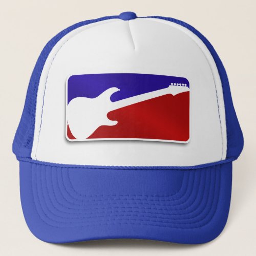 Major League Guitar Logo Rock Hero Hat