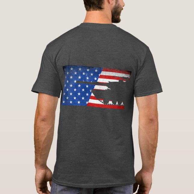 "MAJOR LEAGUE TANKER" T-Shirt (Back)