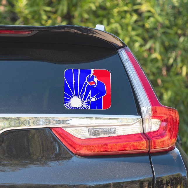 Major League Welder Sticker – Ideal Welding Gift (Car Side)