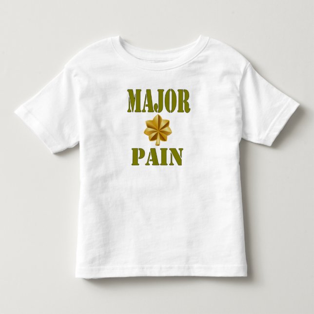 MAJOR PAIN TODDLER T-SHIRT (Front)