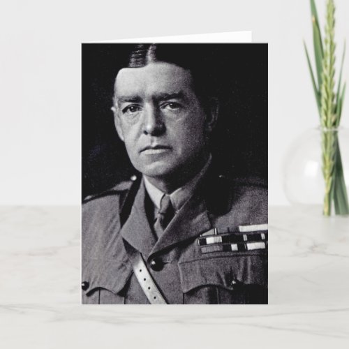 Major Sir Ernest Shackleton Card