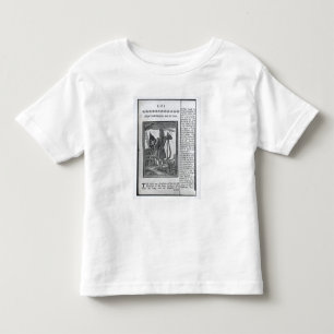 Major Stepe Bonnet, from 'Histories and Lives Toddler T-shirt