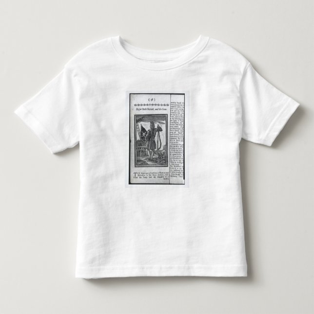 Major Stepe Bonnet, from 'Histories and Lives Toddler T-shirt (Front)