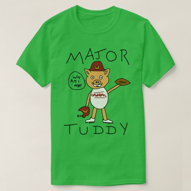 Major Tuddy T-Shirt (Design Front)