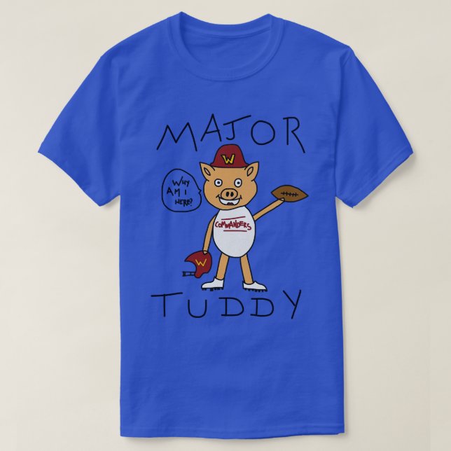 Major Tuddy T-Shirt (Design Front)
